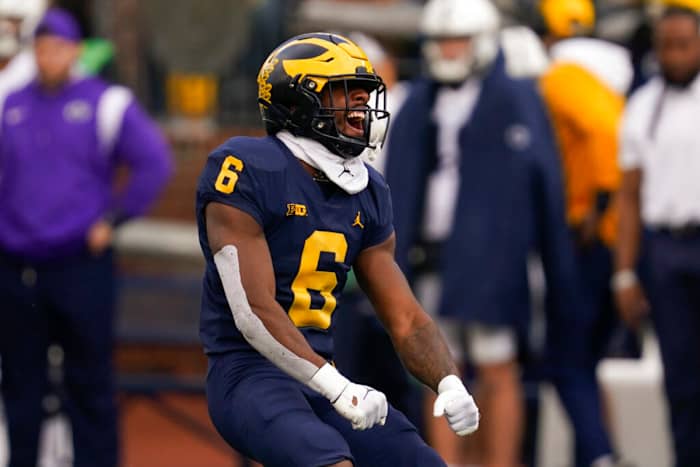 Michigan Wolverines, R.J. Moten, Penn State, Ann Arbor, Big Ten football